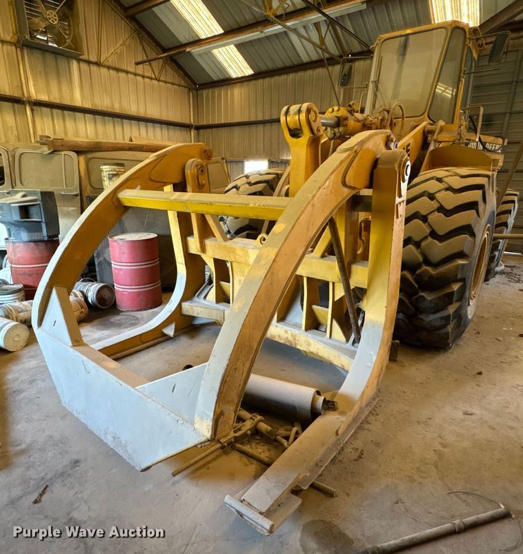 image for item ED5887 1994 John Deere 744E wheel loader