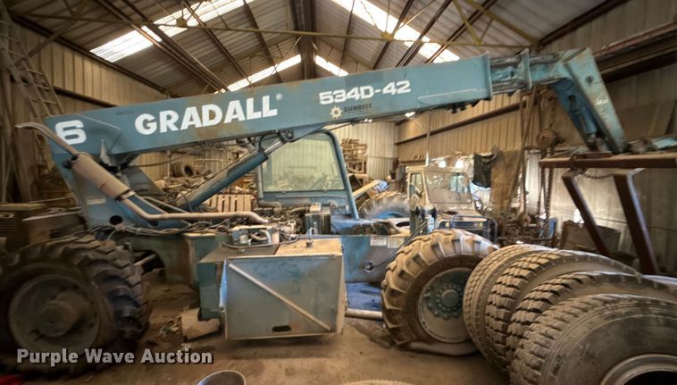 image for item ED5888 Gradall 534D-42 telehandler