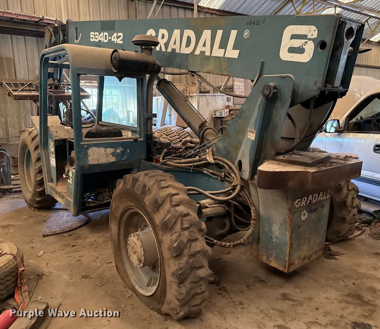 image for item ED5888 Gradall 534D-42 telehandler