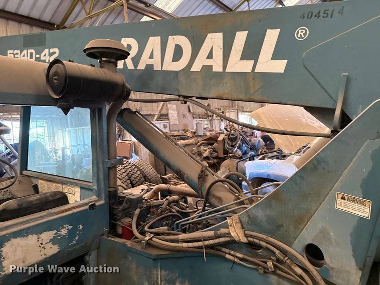 image for item ED5888 Gradall 534D-42 telehandler