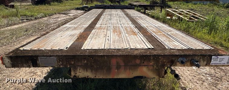 image for item ED5890 1984 Transcraft TL90K-45 flatbed trailer