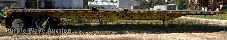image for item ED5890 1984 Transcraft TL90K-45 flatbed trailer