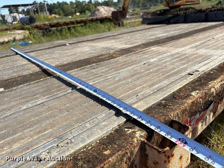 image for item ED5890 1984 Transcraft TL90K-45 flatbed trailer