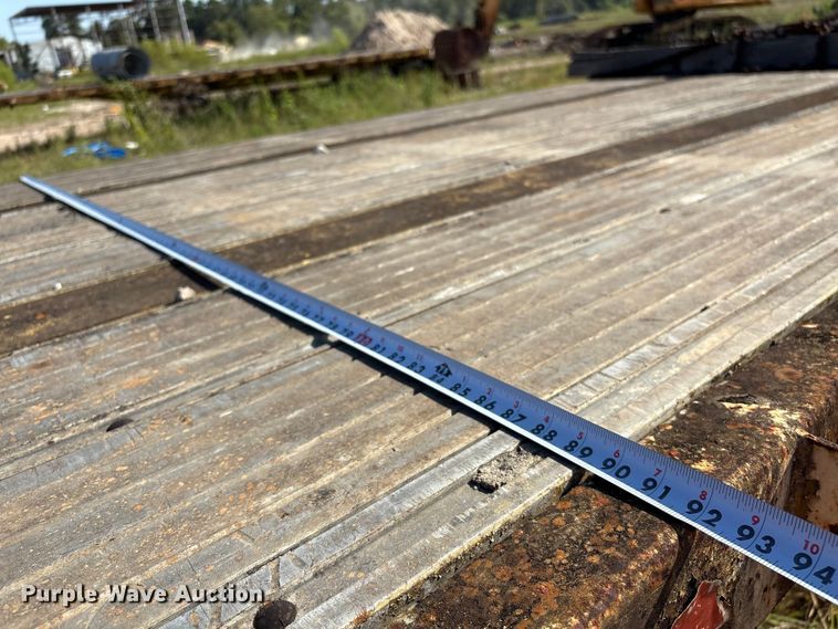 image for item ED5890 1984 Transcraft TL90K-45 flatbed trailer