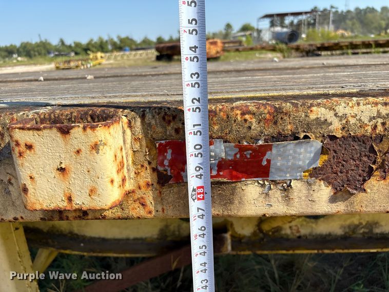 image for item ED5890 1984 Transcraft TL90K-45 flatbed trailer