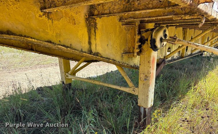 image for item ED5890 1984 Transcraft TL90K-45 flatbed trailer