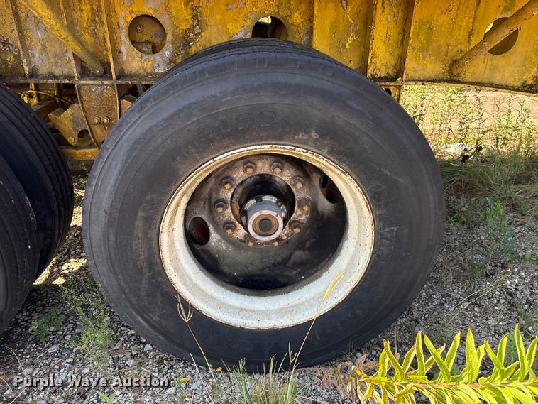 image for item ED5890 1984 Transcraft TL90K-45 flatbed trailer