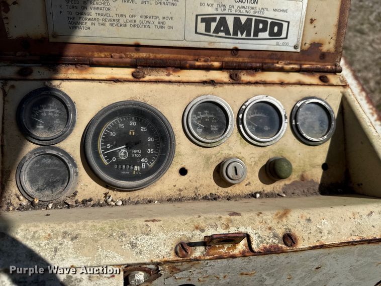 image for item ED5892 Tampo RP16D single drum vibratory roller