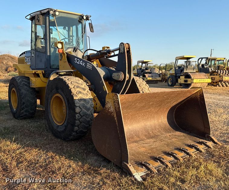 CARGADOR FRONTAL 2014 JOHN DEERE 524K