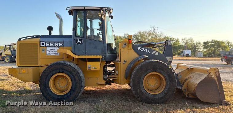 CARGADOR FRONTAL 2014 JOHN DEERE 524K