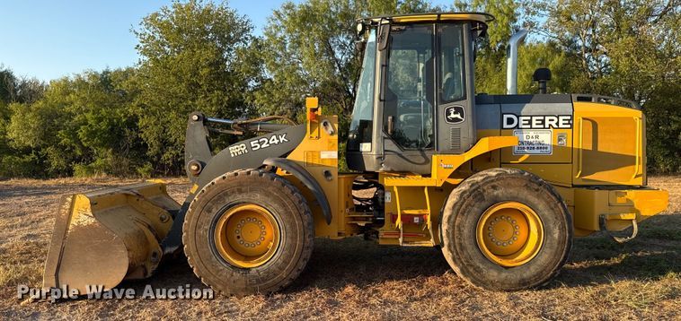 image for item ED5897 2014 John Deere 524K wheel loader