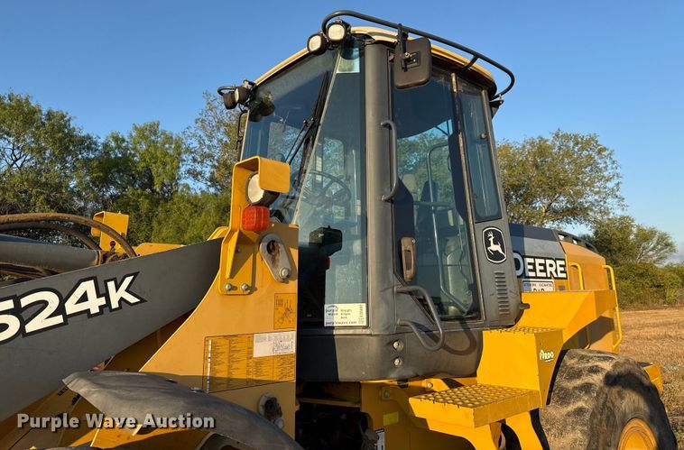 image for item ED5897 2014 John Deere 524K wheel loader