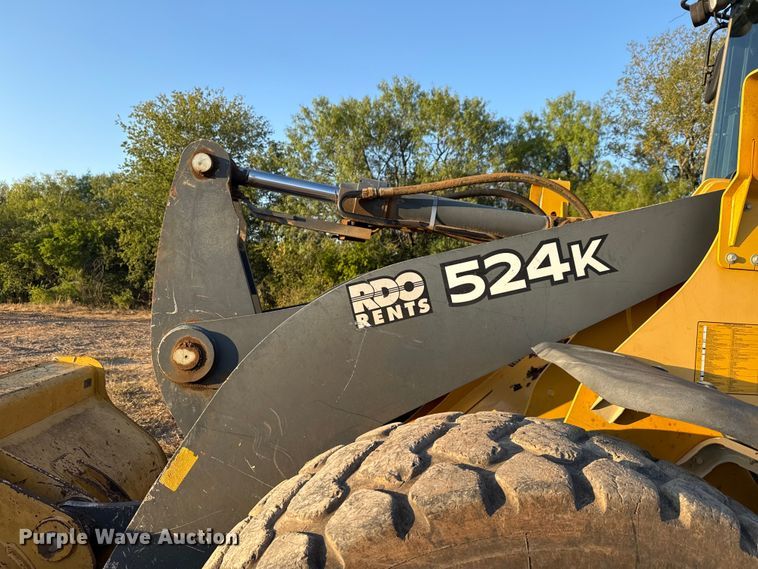 image for item ED5897 2014 John Deere 524K wheel loader