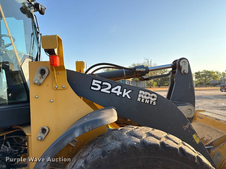 image for item ED5897 2014 John Deere 524K wheel loader