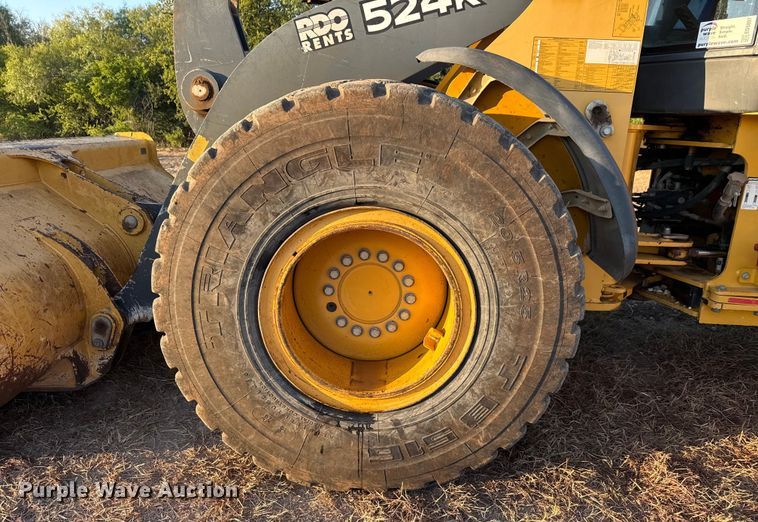 image for item ED5897 2014 John Deere 524K wheel loader