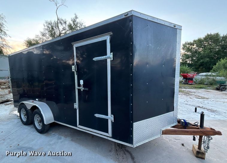 image for item EE3958 2021 Deep South Texas enclosed cargo trailer