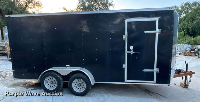 image for item EE3958 2021 Deep South Texas enclosed cargo trailer