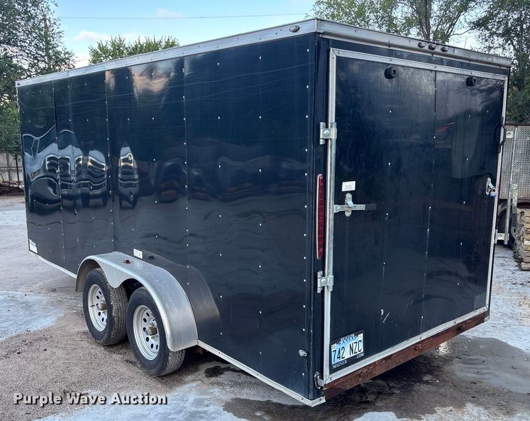 image for item EE3958 2021 Deep South Texas enclosed cargo trailer