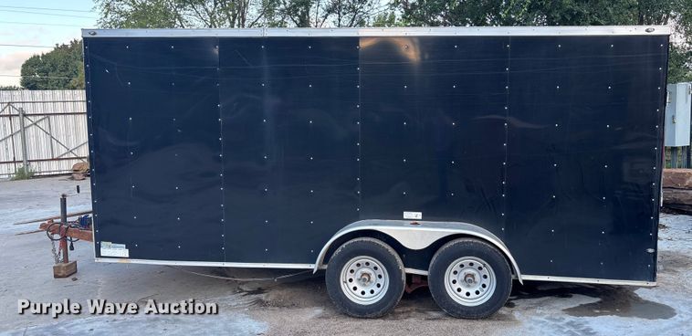 image for item EE3958 2021 Deep South Texas enclosed cargo trailer