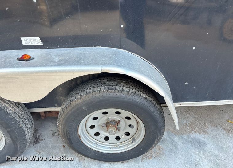 image for item EE3958 2021 Deep South Texas enclosed cargo trailer
