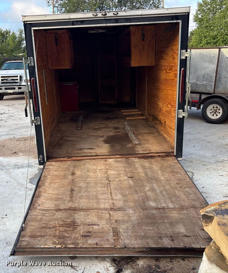 image for item EE3958 2021 Deep South Texas enclosed cargo trailer
