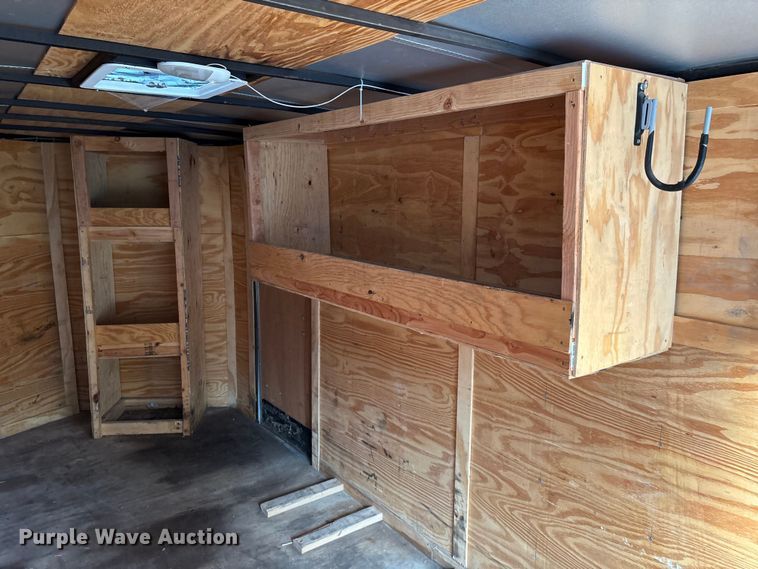 image for item EE3958 2021 Deep South Texas enclosed cargo trailer