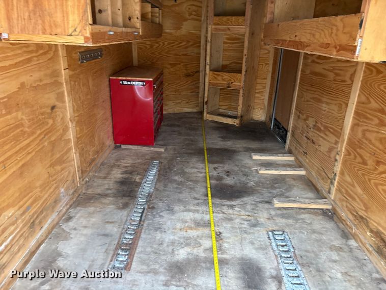 image for item EE3958 2021 Deep South Texas enclosed cargo trailer