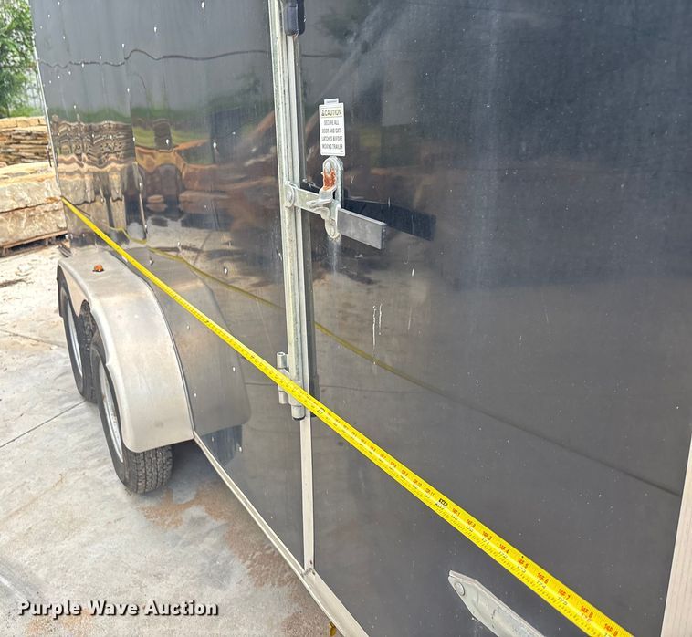image for item EE3958 2021 Deep South Texas enclosed cargo trailer