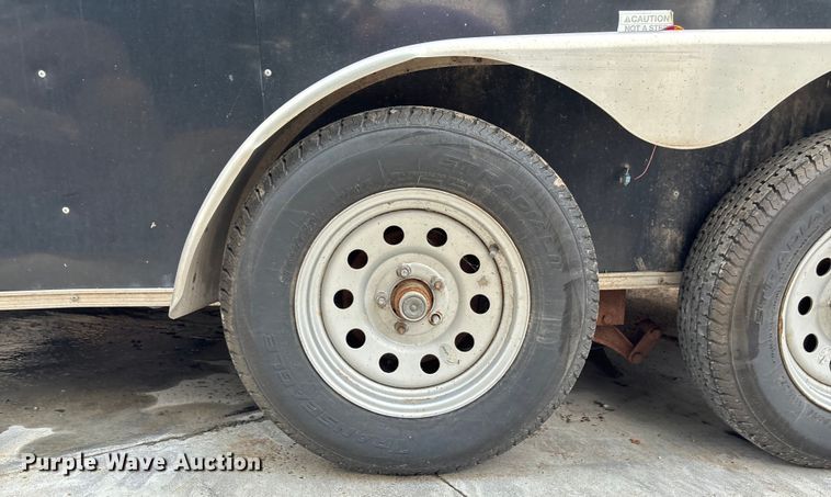 image for item EE3958 2021 Deep South Texas enclosed cargo trailer