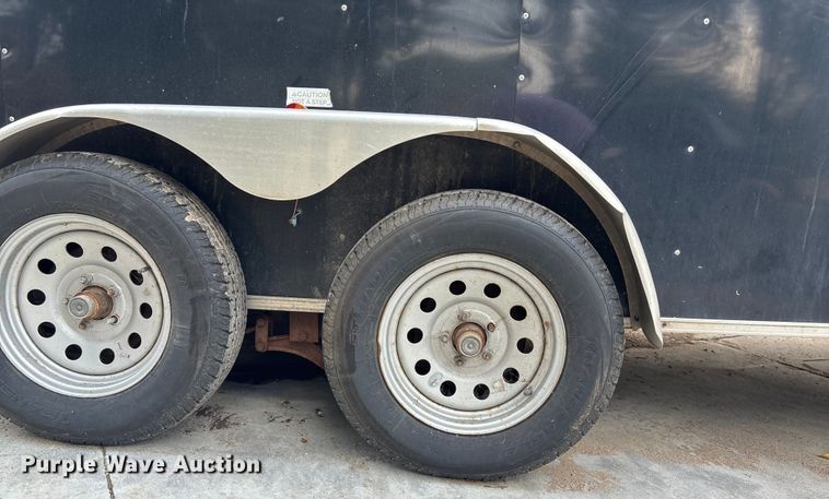 image for item EE3958 2021 Deep South Texas enclosed cargo trailer