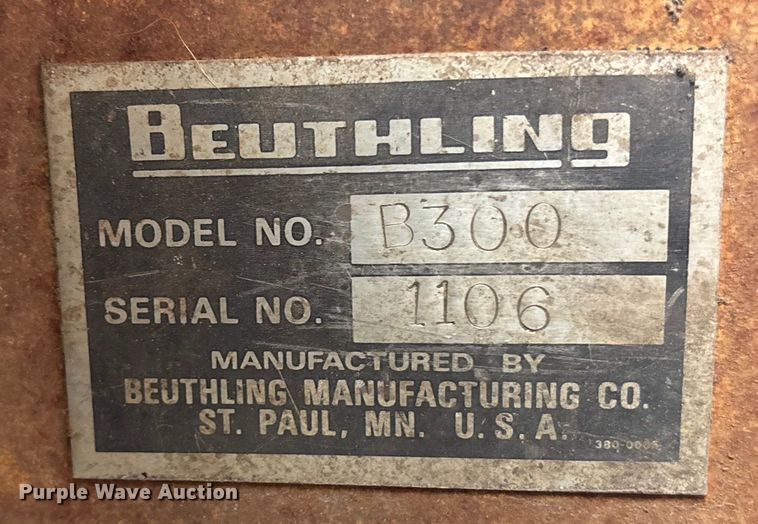 image for item EE3961 Beuthling B300  double drum vibratory roller