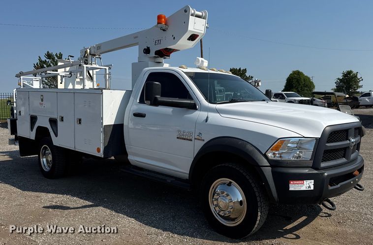 image for item EG6114 2013 RAM 4500 bucket truck