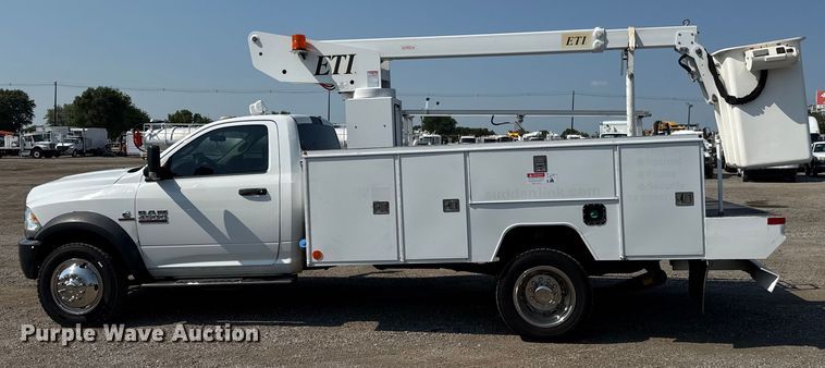 image for item EG6114 2013 RAM 4500 bucket truck