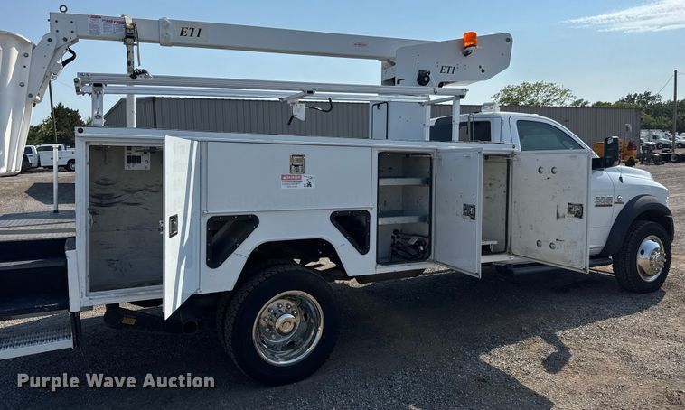 image for item EG6114 2013 RAM 4500 bucket truck