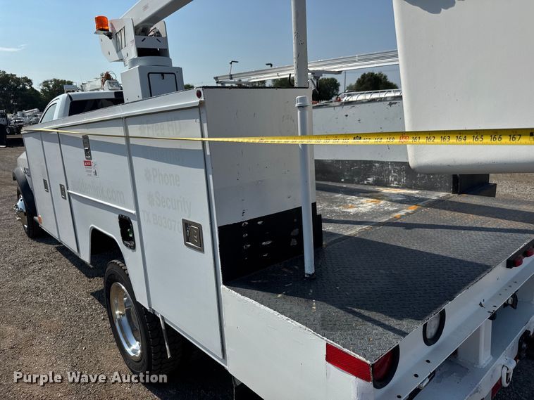 image for item EG6114 2013 RAM 4500 bucket truck