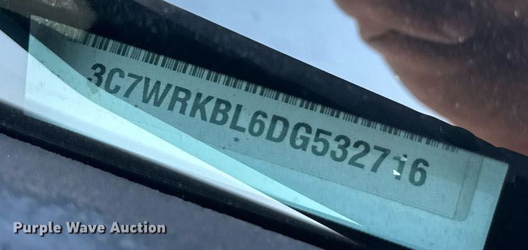 image for item EG6114 2013 RAM 4500 bucket truck