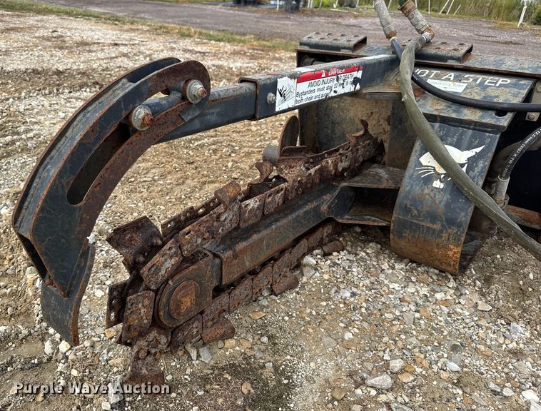 image for item EH7467 Bobcat LT112 compact utility loader trencher