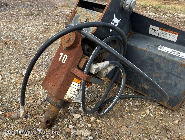 image for item EH7468 Bobcat 10 Auger compact utility loader auger attachment