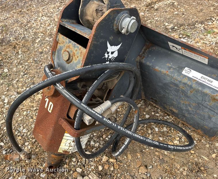 image for item EH7468 Bobcat 10 Auger compact utility loader auger attachment