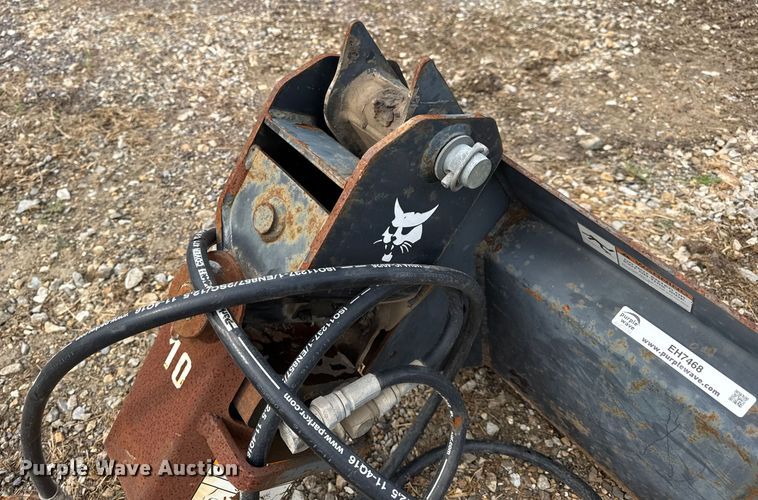 image for item EH7468 Bobcat 10 Auger compact utility loader auger attachment