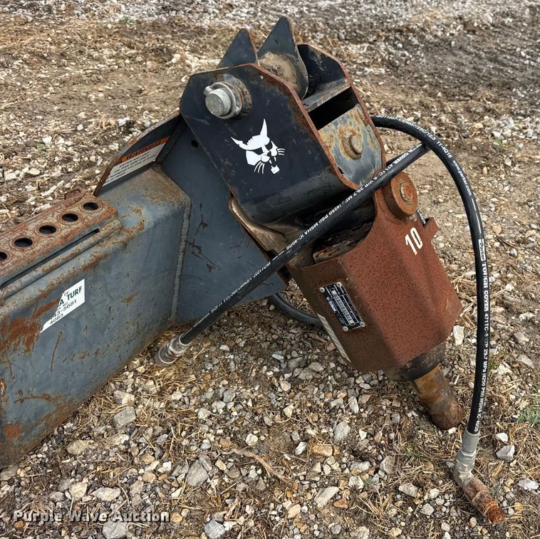 image for item EH7468 Bobcat 10 Auger compact utility loader auger attachment