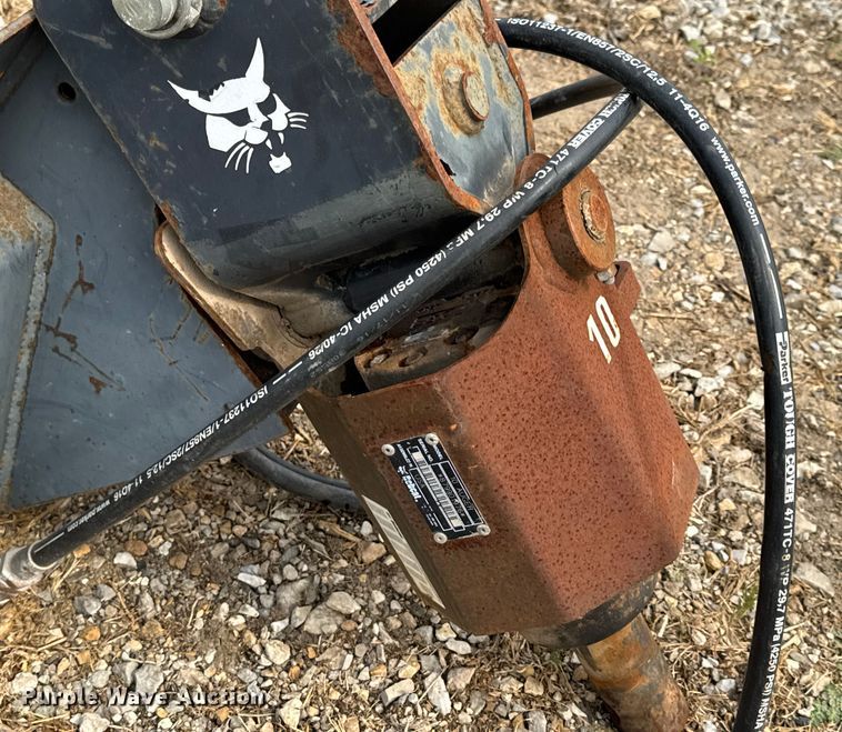 image for item EH7468 Bobcat 10 Auger compact utility loader auger attachment