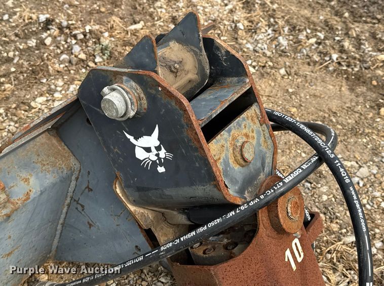 image for item EH7468 Bobcat 10 Auger compact utility loader auger attachment