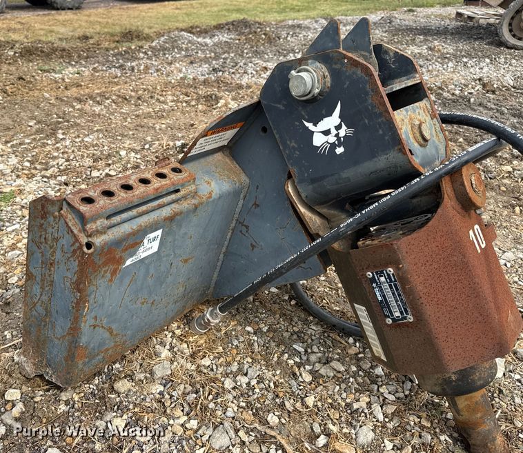 image for item EH7468 Bobcat 10 Auger compact utility loader auger attachment