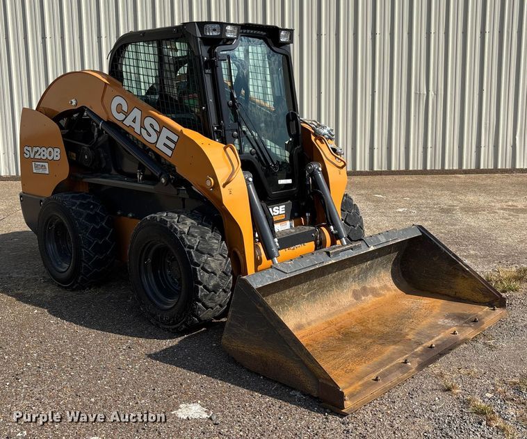 image for item EJ7657 2023 Case SV280B skid steer loader