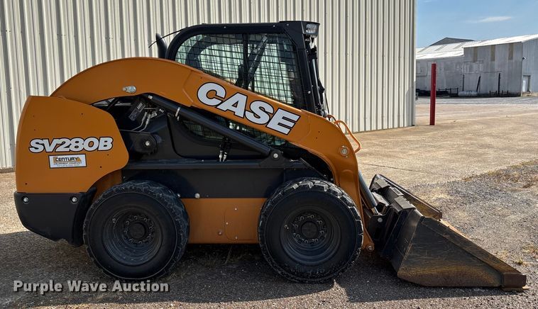 image for item EJ7657 2023 Case SV280B skid steer loader