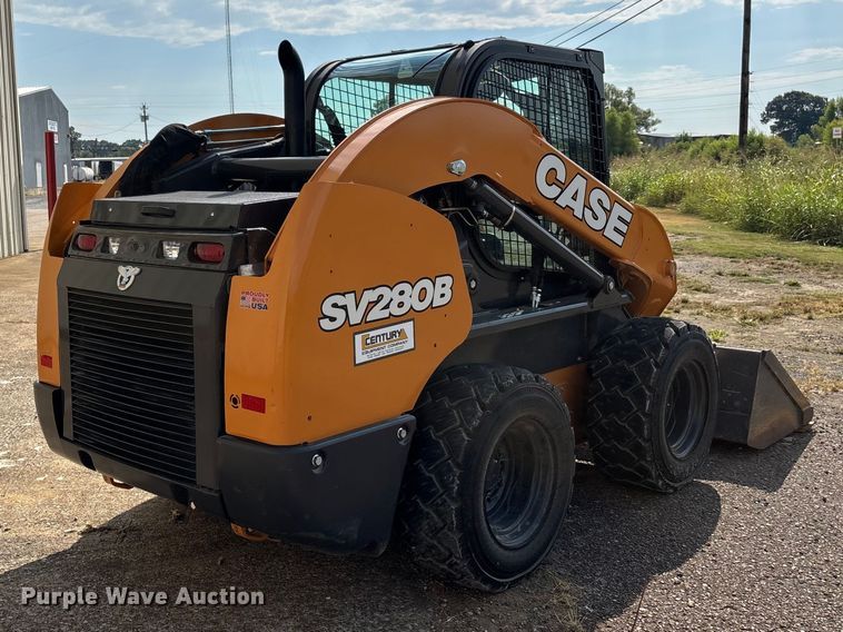 image for item EJ7657 2023 Case SV280B skid steer loader