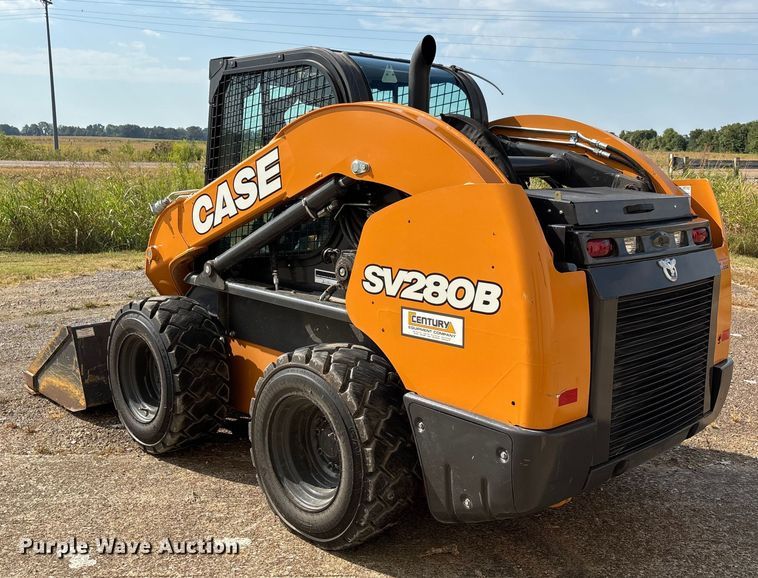 image for item EJ7657 2023 Case SV280B skid steer loader