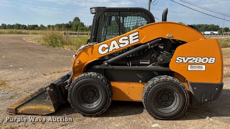 image for item EJ7657 2023 Case SV280B skid steer loader