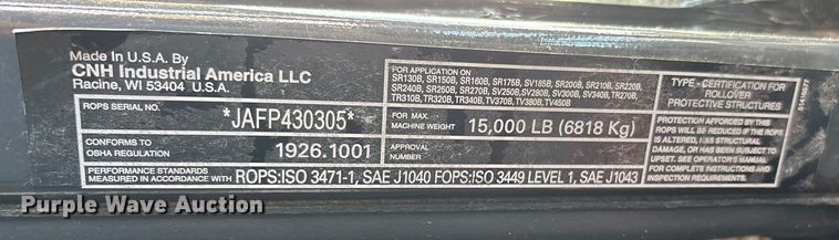 image for item EJ7657 2023 Case SV280B skid steer loader